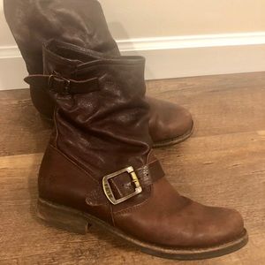 Frye Brown Leather Boots